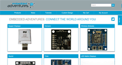 Desktop Screenshot of embeddedadventures.com
